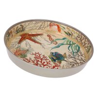 Serviertablett Ø 35 cm Sea Life