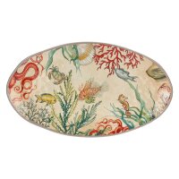 Servierteller / Servierplatte oval 52 x 30  cm Sea Life