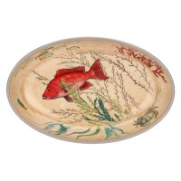 Frühstücksteller / Dessertteller oval 24 x 15...