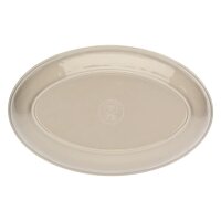 Frühstücksteller / Dessertteller oval 24 x 15 cm Sea Life Set mit 2 Stück