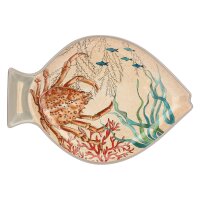 Fischteller 33 x 23 cm Sea Life Set mit 2 Stück