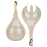 Salatbesteck 29 x 7 cm Sea Life