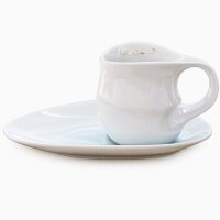 Luigi Colani Porzellan Kaffee Cappuccino Tasse mit...