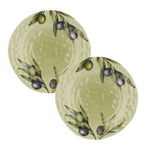 Frühstücksteller / Dessertteller Ø 21 cm Olive Set mit 2 Stück