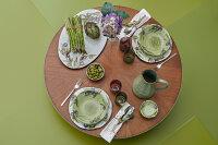 Suppenteller Tieferteller Ø 21 cm Olive Set mit 2 Stück