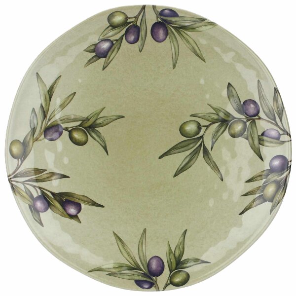 Servierteller Ø 42 cm Olive