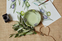 Rührschüssel / Salatschüssel Ø 28 cm Olive