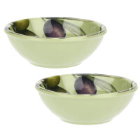 Schälchen Ø 12 cm Olive Set mit 2 Stück