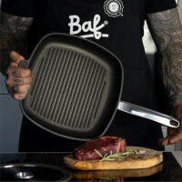 Viereckgrillpfanne 28x28 cm BAF GIGANT Newline für alle Herdarten