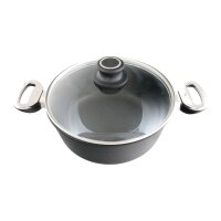 Bratentopf mit Deckel 24 cm BAF GIGANT Newline für alle Herdarten