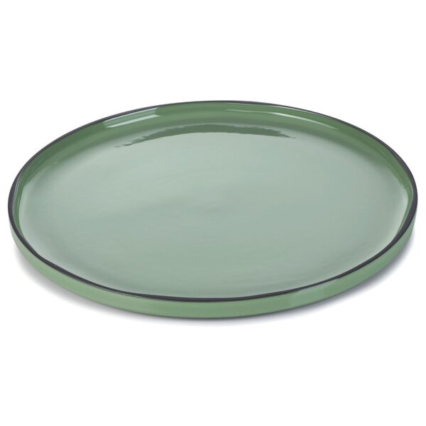 PRÄSENTATIONSPLATTE CARACTERE 33 cm Menthe