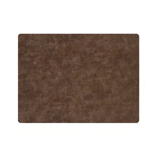 Freeform Fleximats Platzset rechteckig Hellbraun/Dunkelbraun 2er-Set 46 x 33 cm
