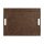Freeform Wendetablett Hellbraun/Dunkelbraun 45 x 35 cm