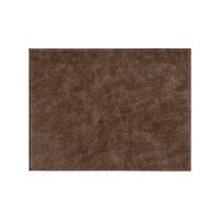 Freeform Platzset rechteckig Hellbraun/Dunkelbraun 40 x...