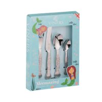 Viners Kinderbesteck 4er-Set Meerjungfrau Edelstahl