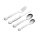 Viners Kinderbesteck 4er-Set Meerjungfrau Edelstahl