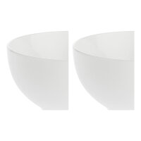 Müslischale 14 cm Weiß Set. 2 Stück