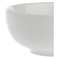 Salatschüssel 21 cm Weiß