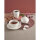 Tasse mit Untertasse 350 ml Weiß Set. 2 Stück