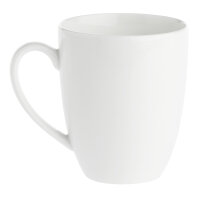 Kaffeebecher 450 ml Weiß Set 6 Stück