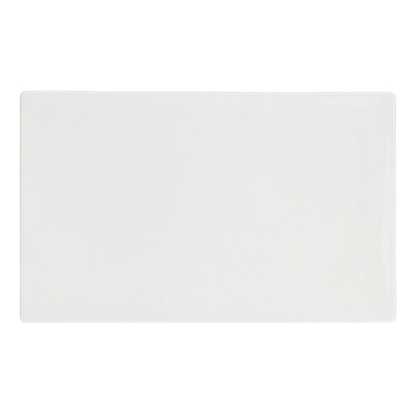 Servierplatte rechteckig Essenziale Gourmet 35 x 23 cm Weiß