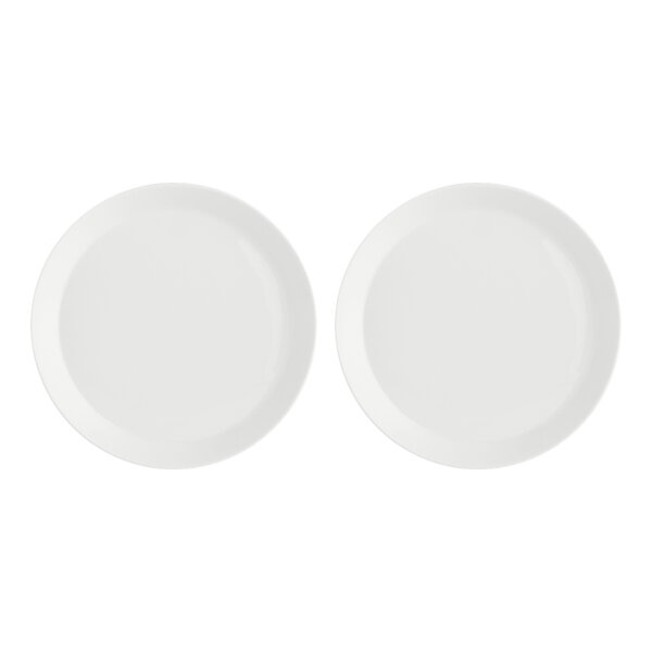 Teller tief Essenziale Gourmet Ø 21,5 cm Weiß Set 2 Stück