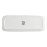Teller rechteckig Essenziale New Age 30 x 11 cm Weiß