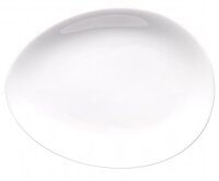 Luigi Colani Porzellan Teller Set 2 tlg. weiß