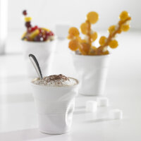 Knickbecher Cappuccino 0,18l Mattschwarz