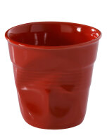 Knickbecher Cappuccino 0,18l Pfefferrot