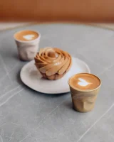 Knickbecher Cappuccino 0,18l Pfefferrot