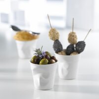 Knickbecher Cappuccino 0,18l Weiß