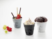 Knickbecher Cappuccino 0,18l Weiß