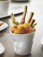 Knickbecher Cappuccino 0,18l Weiß