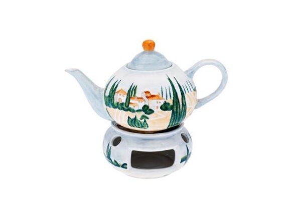 Teekanne 1,1 ltr. handbemalt  "SIENA"