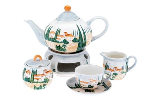 Milchkännchen handbemalt  "SIENA"