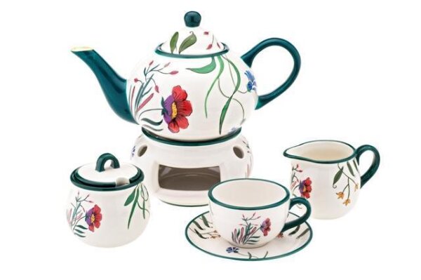 Milchkännchen handb. "BLÜTENZAUBER"