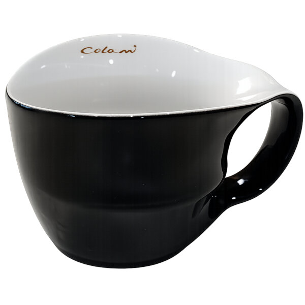Luigi Colani Porzellan Jumbotasse schwarz