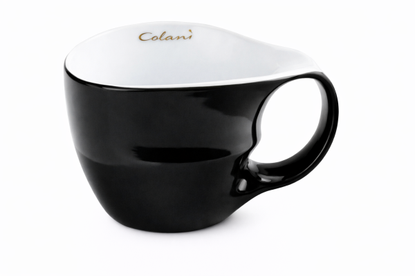 Luigi Colani Porzellan Jumbotasse schwarz
