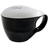 Luigi Colani Porzellan Jumbotasse schwarz