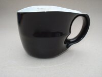 Luigi Colani Porzellan Jumbotasse schwarz