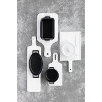 AUFLAUFFORM 45 cl RECHTECKIG Gusseisenoptik