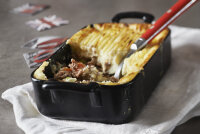 AUFLAUFFORM 70 cl RECHTECKIG Gusseisenoptik