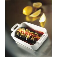 AUFLAUFFORM 70 cl RECHTECKIG Weiss