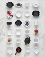 AUFLAUFFORM 350 cl RECHTECKIG Weiss