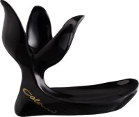 Luigi Colani Porzellan Eierbecher Set 2 tlg. schwarz