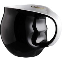 Luigi Colani Porzellan Kaffeebecher schwarz