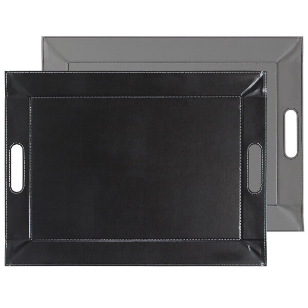 Wendetablett Grau / Schwarz 55 x 41cm