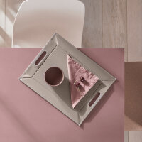 Wendetablett Taupe / Weiss - 55 x 41cm