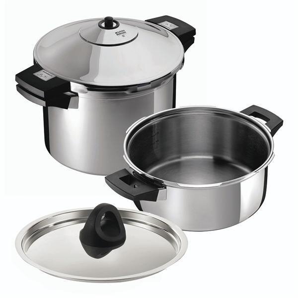 Set Schnellkochtöpfe DUROMATIC® Inox Seitengriffmodelle 2.5L & 6L/24cm
